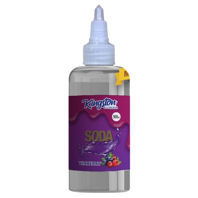 Kingston E-liquids Soda 500ml Shortfill - Vapingsupply