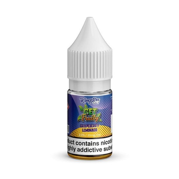 Kingston Salt Get Fruity Nic Salt - 10ml E-Liquid- Box of 10 - Vapingsupply