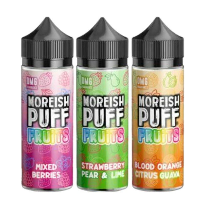 Moreish Puff Fruits 100ML Shortfill - Vapingsupply