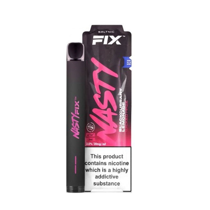 Nasty Fix Disposable Vape Pod | 10 Pack - Vapingsupply