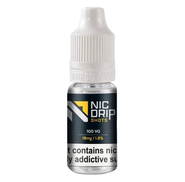 NIC DRIP - 100VG - 18MG - NICOTINE SHOT - Vapingsupply