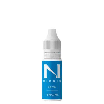 NIC NIC - NICOTINE SHOT 15MG 70VG [BOX OF 120] - Vapingsupply