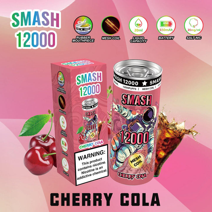 OG SUPER SMASH 12000 PUFFS DISPOSABLE 20MG - Pack of 10 - Vapingsupply