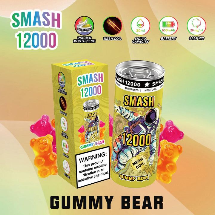 OG SUPER SMASH 12000 PUFFS DISPOSABLE 20MG - Pack of 10 - Vapingsupply