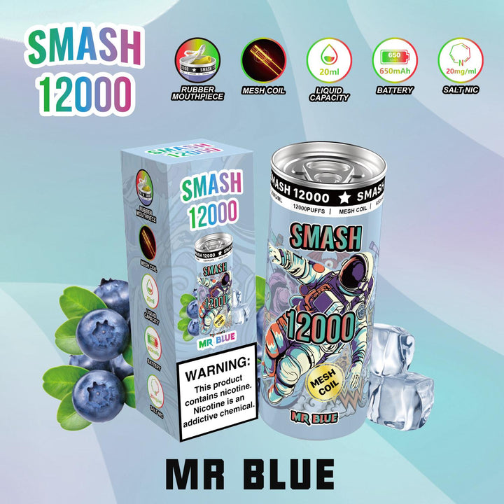 OG SUPER SMASH 12000 PUFFS DISPOSABLE 20MG - Pack of 10 - Vapingsupply