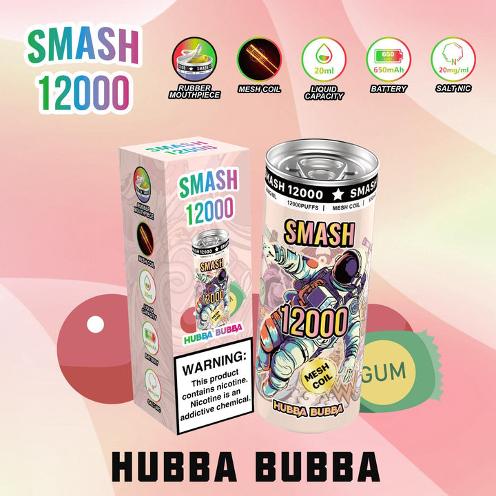 OG SUPER SMASH 12000 PUFFS DISPOSABLE 20MG - Pack of 10 - Vapingsupply