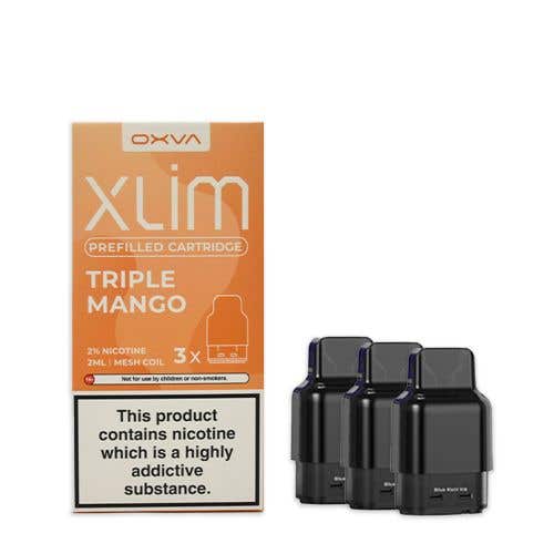 Oxva Xlim Prefilled E-liquid Pods Cartridges - Pack of 3 - Vapingsupply