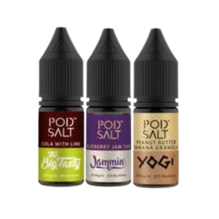 Pod Salt Fusions 10ML Nic Salt (Pack of 10) - Vapingsupply