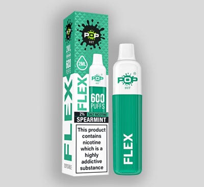 Pop Hit Flex 600 Disposable Vape Pod Pen Box of 10 - Vapingsupply