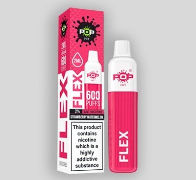 Pop Hit Flex 600 Disposable Vape Pod Pen Box of 10 - Vapingsupply