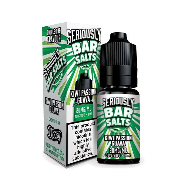 Seriously Bar Salt 10ml E-liquids Nic Salts - Box of 10 - Vapingsupply