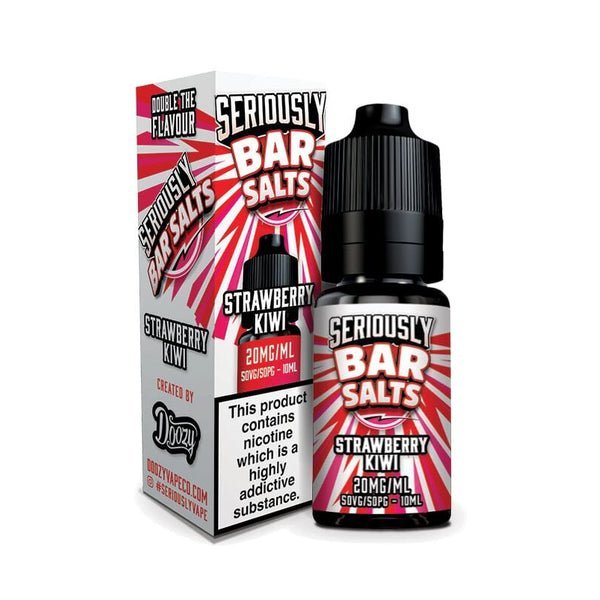 Seriously Bar Salt 10ml E-liquids Nic Salts - Box of 10 - Vapingsupply