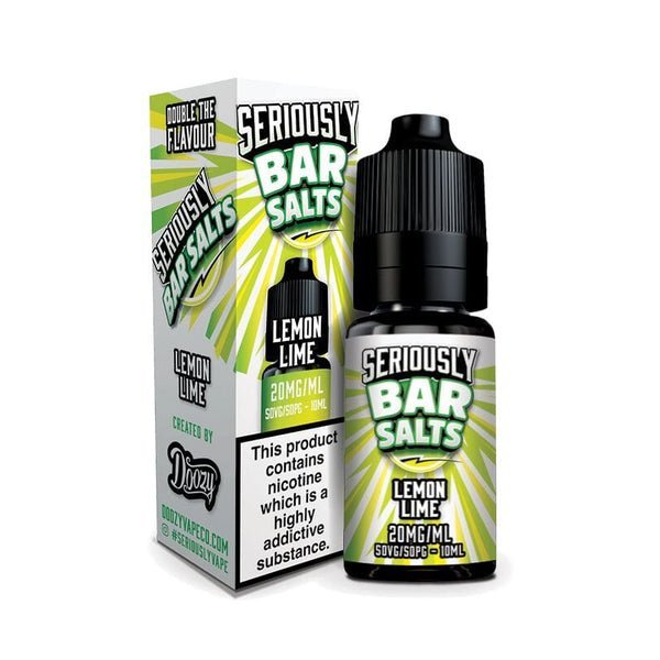 Seriously Bar Salt 10ml E-liquids Nic Salts - Box of 10 - Vapingsupply