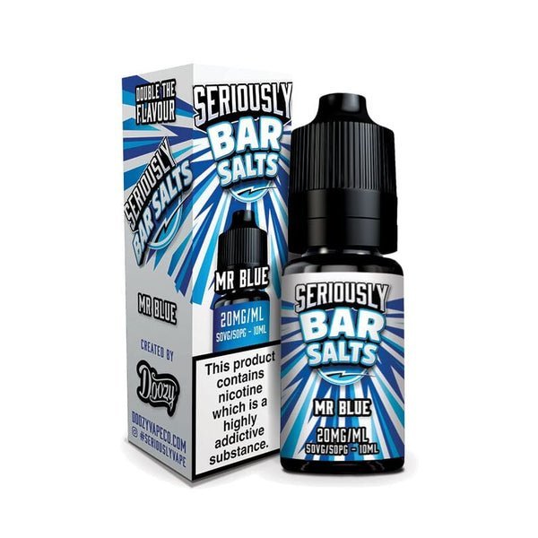 Seriously Bar Salt 10ml E-liquids Nic Salts - Box of 10 - Vapingsupply