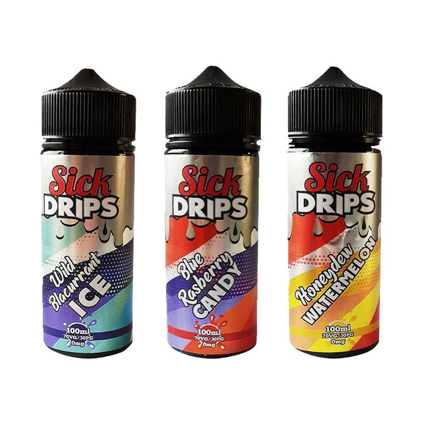 Sick Drips 100ml Shortfill - Vapingsupply