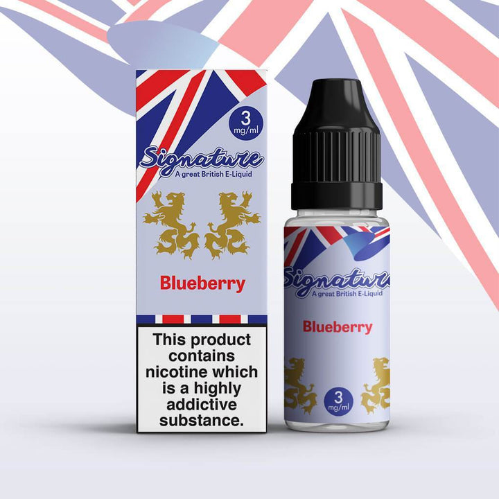 Signature - Blueberry - 10ml (Pack of 10) - Vapingsupply