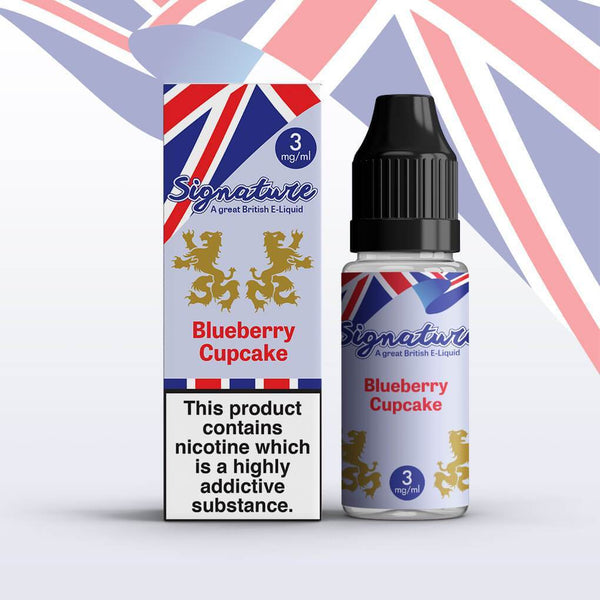 Signature - Blueberry Cupcake - 10ml (Pack of 10) - Vapingsupply