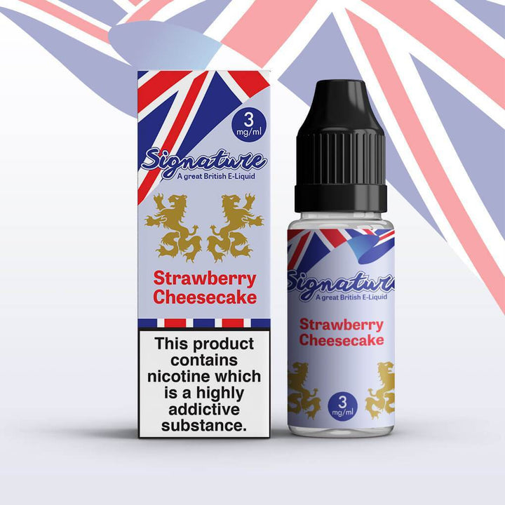 Signature - Strawberry Cheesecake - 10ml (Pack of 10) - Vapingsupply