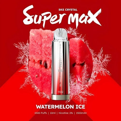 SKE Crystal Super Max 4500 Disposable Pod Device Pack of 10 - Vapingsupply