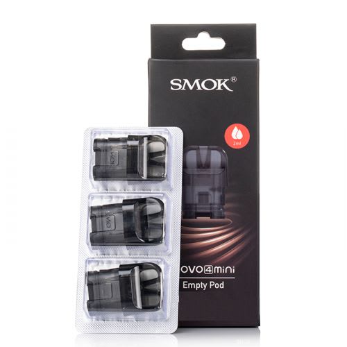 SMOK Novo 4 Mini Empty Pod 2ML-Pack of 3 - Vapingsupply