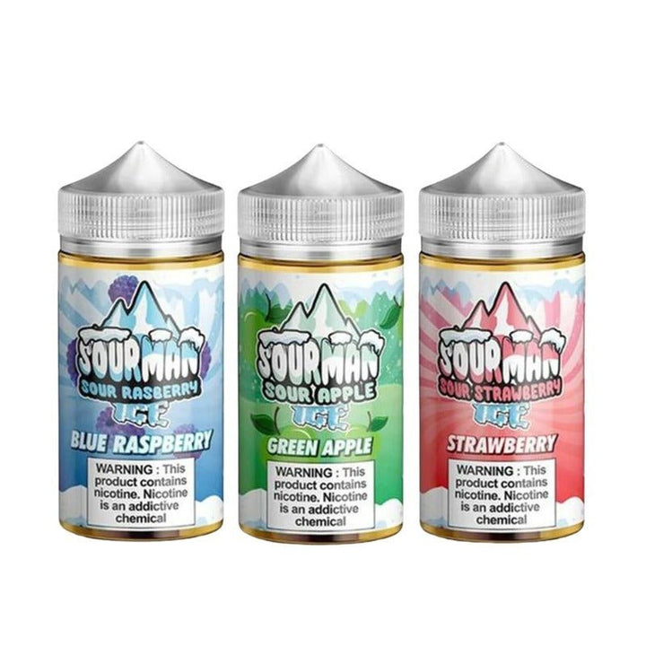 Sour Man Ice 200ml Shortfill - Vapingsupply