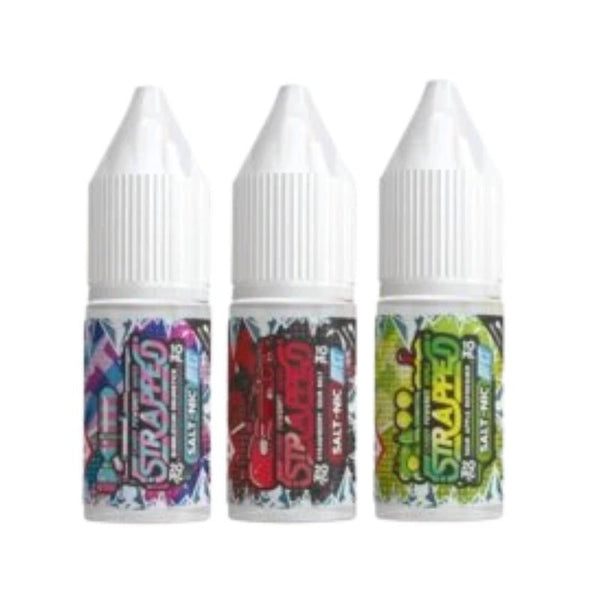 Strapped On Ice 10ML Nic Salt (Pack of 10) - Vapingsupply