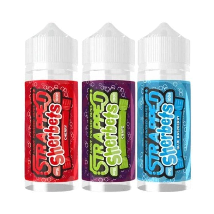 Strapped Sherbets 100ML Shortfill - Vapingsupply