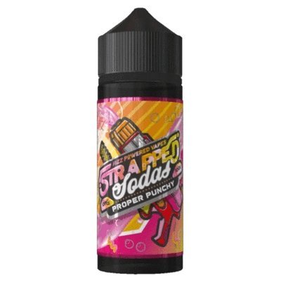 Strapped Sodas 100ML Shortfill - Vapingsupply