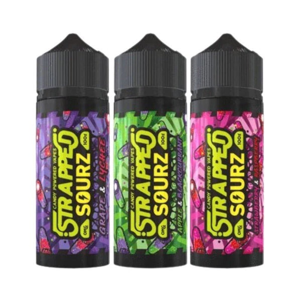 Strapped Sourz 100ML Shortfill - Vapingsupply