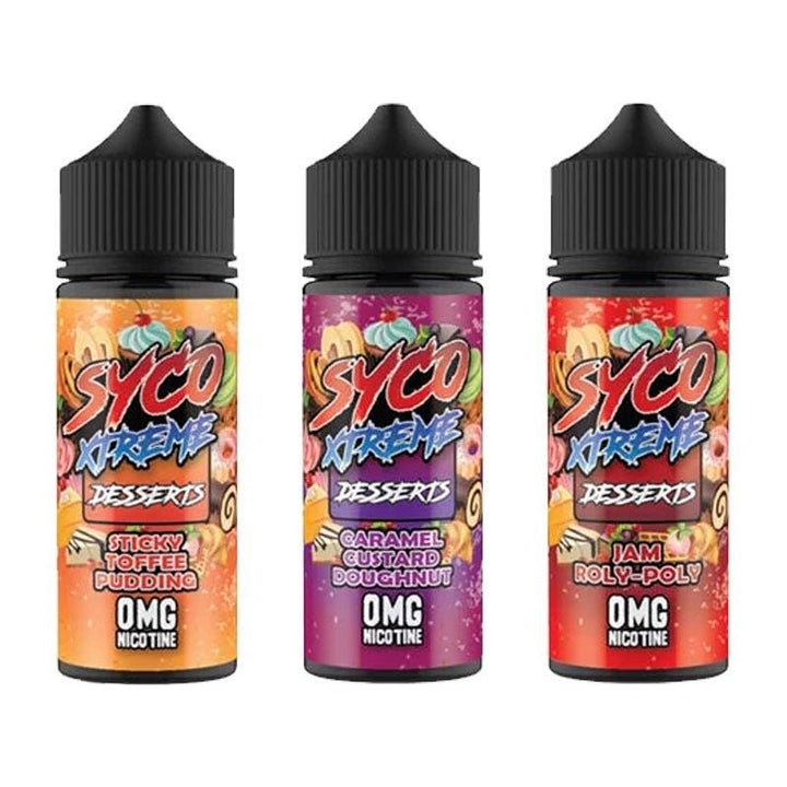 Syco Xtreme E-liquids 100ml Shortfill - Vapingsupply