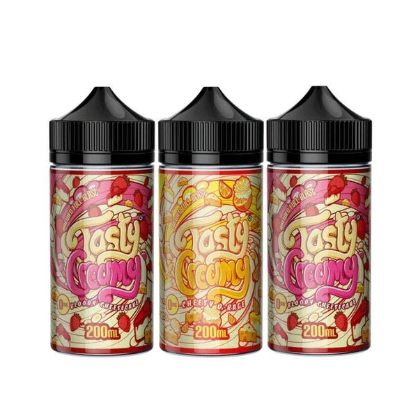 Tasty Creamy 200ml Shortfill - Vapingsupply