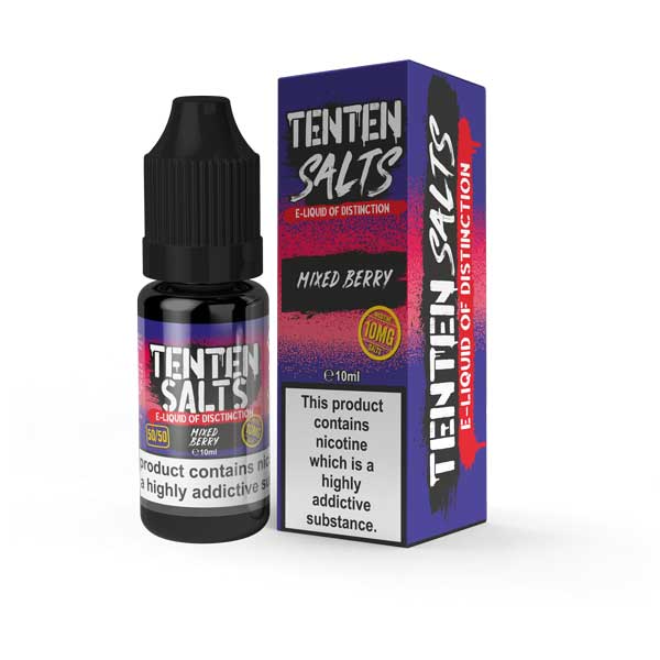 Ten Ten Nic Salts 10ml E-liquids - Box of 10 - Vapingsupply