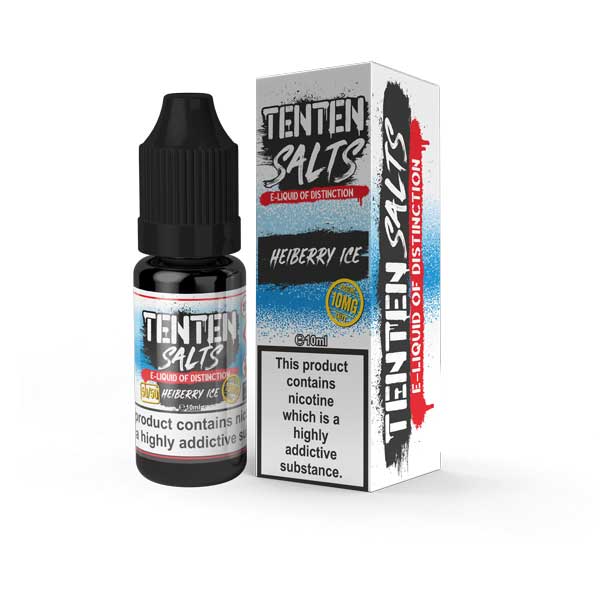 Ten Ten Nic Salts 10ml E-liquids - Box of 10 - Vapingsupply