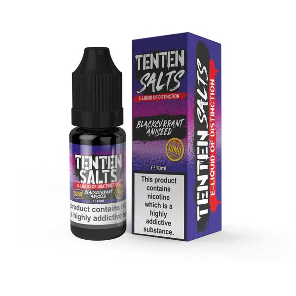 Ten Ten Nic Salts 10ml E-liquids - Box of 10 - Vapingsupply