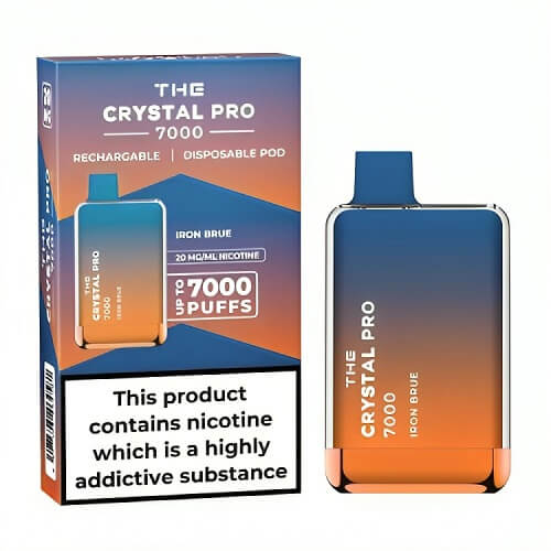 The Crystal Pro 7000 Disposable Vape Device - Box of 10 - Vapingsupply