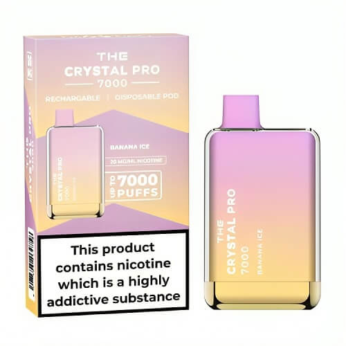 The Crystal Pro 7000 Disposable Vape Device - Box of 10 - Vapingsupply