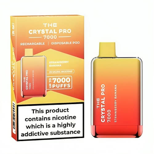 The Crystal Pro 7000 Disposable Vape Device - Box of 10 - Vapingsupply