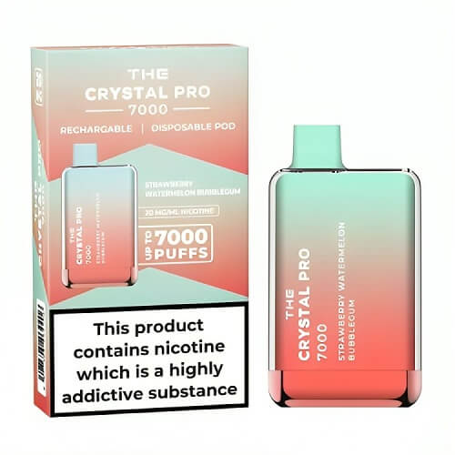 The Crystal Pro 7000 Disposable Vape Device - Box of 10 - Vapingsupply