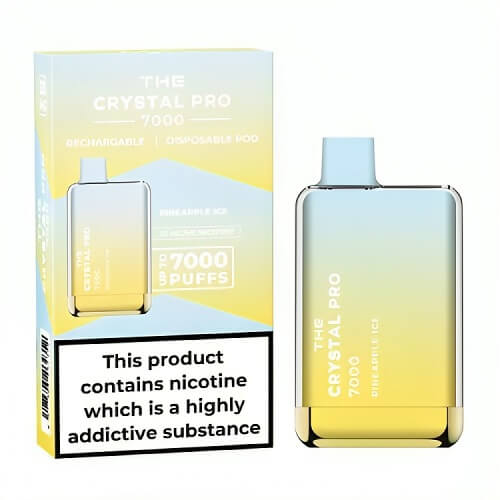 The Crystal Pro 7000 Disposable Vape Device - Box of 10 - Vapingsupply