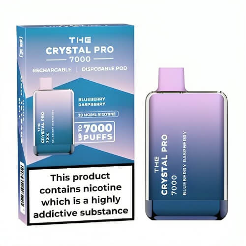 The Crystal Pro 7000 Disposable Vape Device - Box of 10 - Vapingsupply