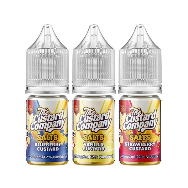 The Custard Company 10ML Nic Salt (Pack of 10) - Vapingsupply