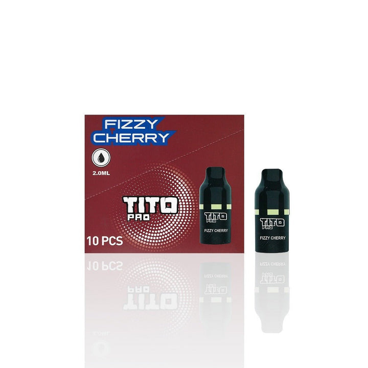 Tito Pro Replacement Disposable Vape Pods Box of 10 - Vapingsupply