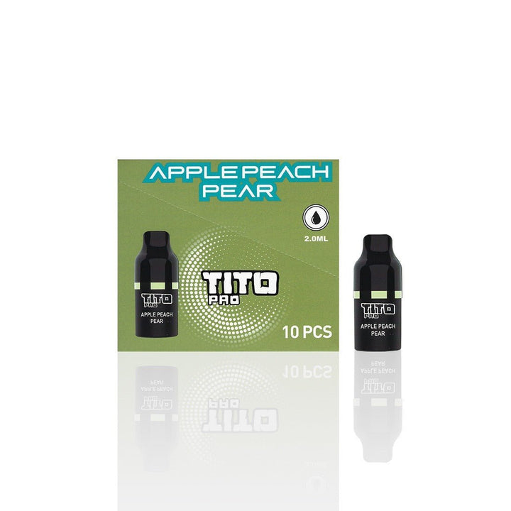 Tito Pro Replacement Disposable Vape Pods Box of 10 - Vapingsupply