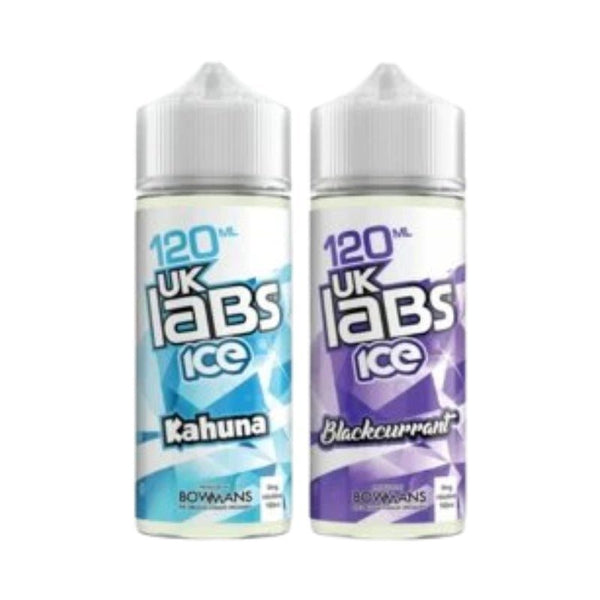 Uk Labs Ice 100ml Shortfill - Vapingsupply