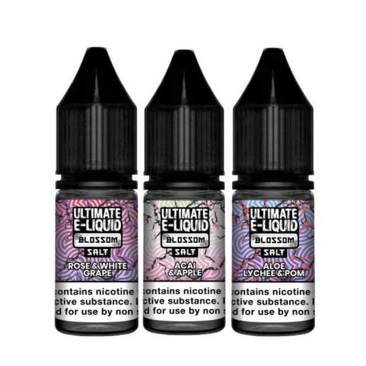 Ultimate E-Liquid Blossom 10ML Nic Salt (Pack of 10) - Vapingsupply