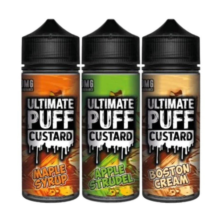 Ultimate Puff Custard 100ML Shortfill - Vapingsupply