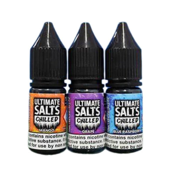 Ultimate Salts Chilled 10ML Nic Salt (Pack of 10) - Vapingsupply