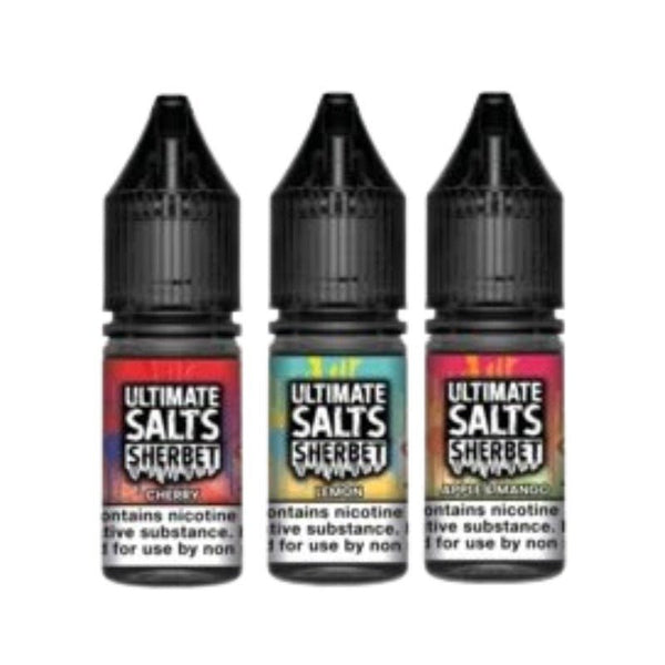 Ultimate Salts Sherbet 10ML Nic Salt (Pack of 10) - Vapingsupply