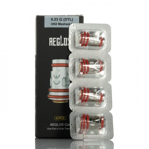 Uwell Aeglos Coils 0.23-Pack of 4 - Vapingsupply