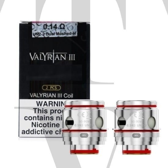 Uwell Valyrian 3 Coils-Pack of 2 - Vapingsupply